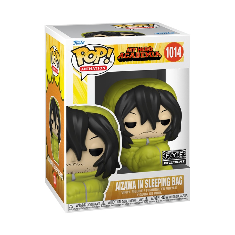 (DAMAGED) Funko Pop! Animation: My Hero Academia – Aizawa in Sleeping Bag (FYE Exclusive) #1014