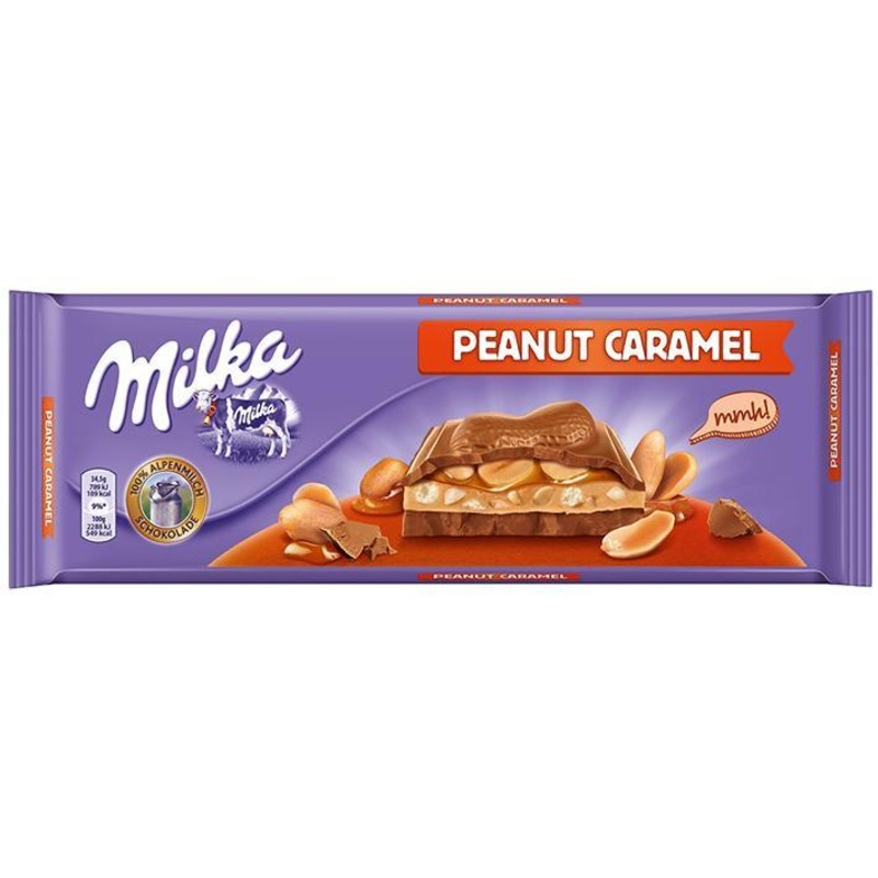 Milka Peanut Caramel  276g Bar