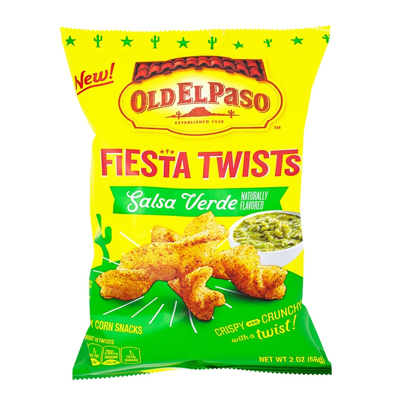 Old El Paso Fiesta Twists Salsa Verde – 2oz