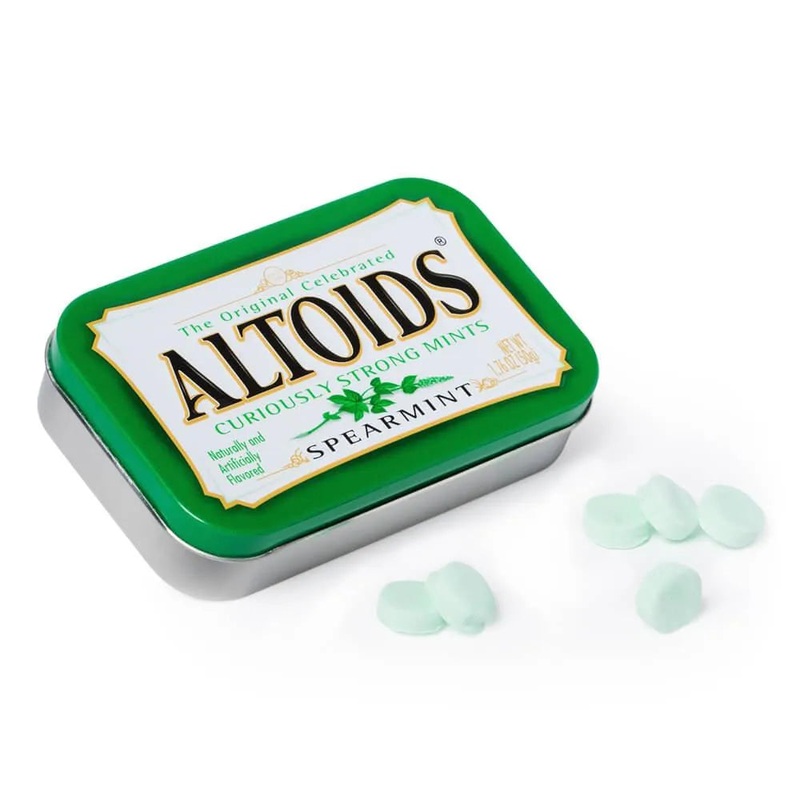 Altoids Mints Tins – Spearmint: 12-Piece Box