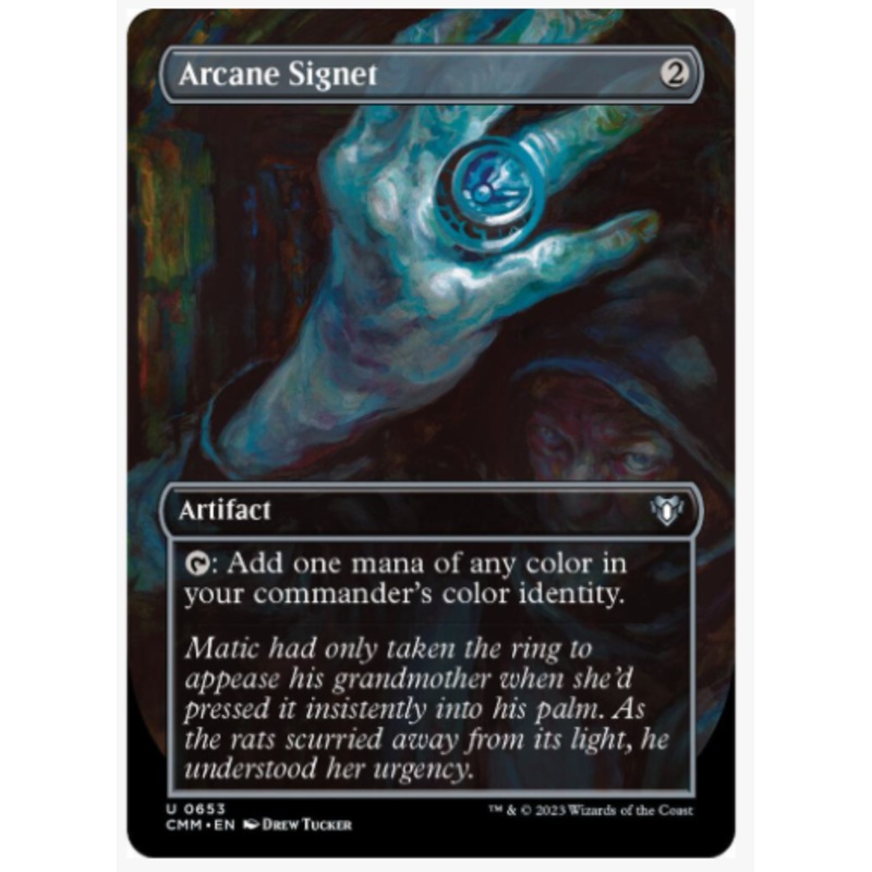 Arcane Signet (Borderless) – Commander Masters – #0653