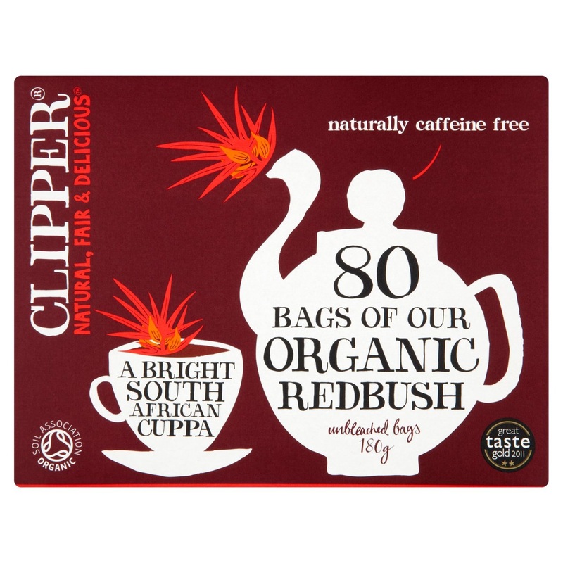 Clipper Organic Redbush Infusion Tea Bags 80 per pack – Special Offer
