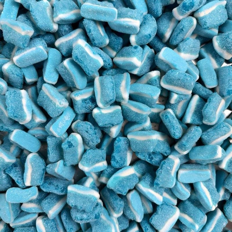Freeze Dried Blue Raspberry Slices
