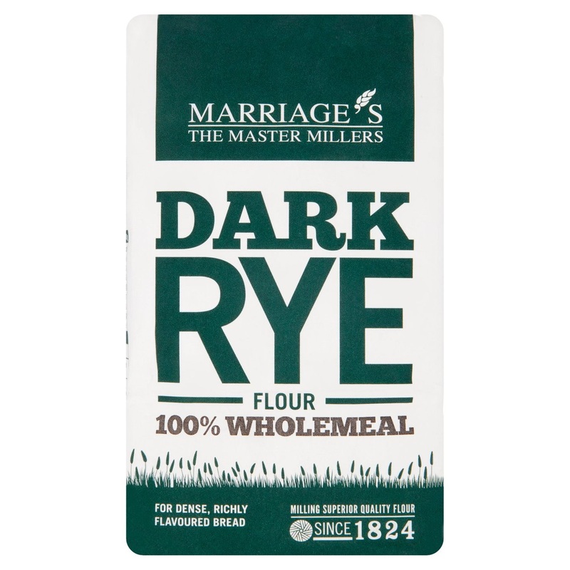 Marriage’s Dark Rye Flour 1kg