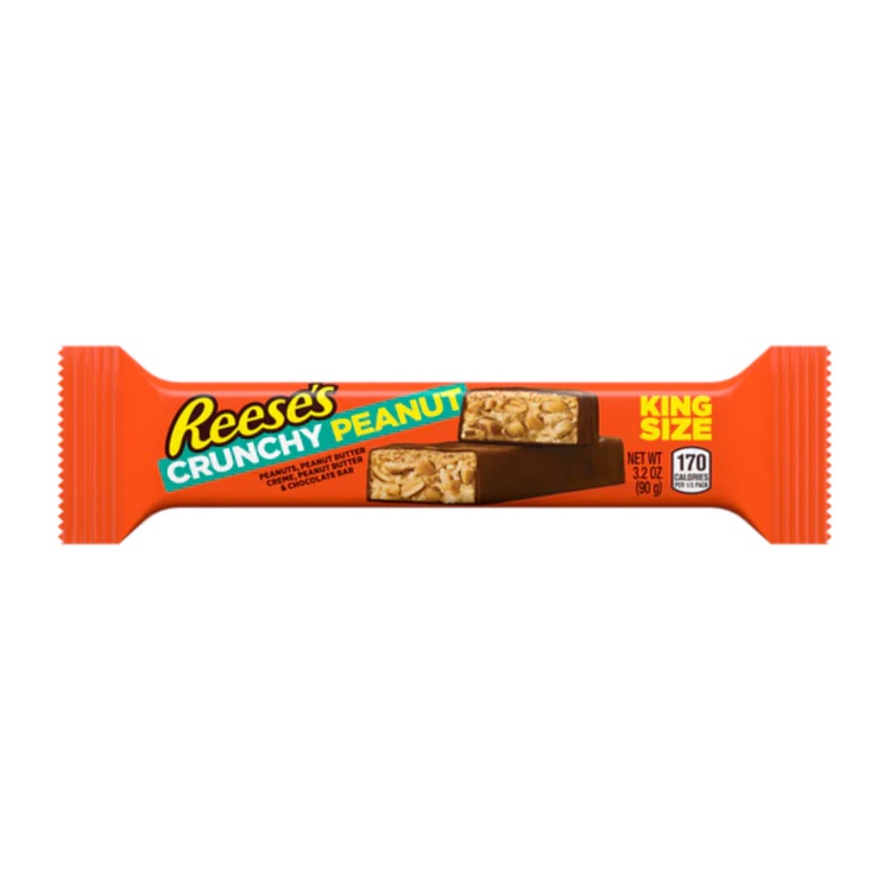 Reese Crunchy Peanut – King Size Bar 3.2oz X 18 Units