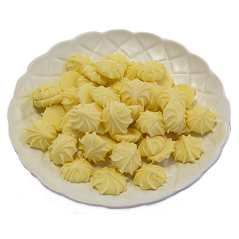 White Chocolate Buds Whirls 100g