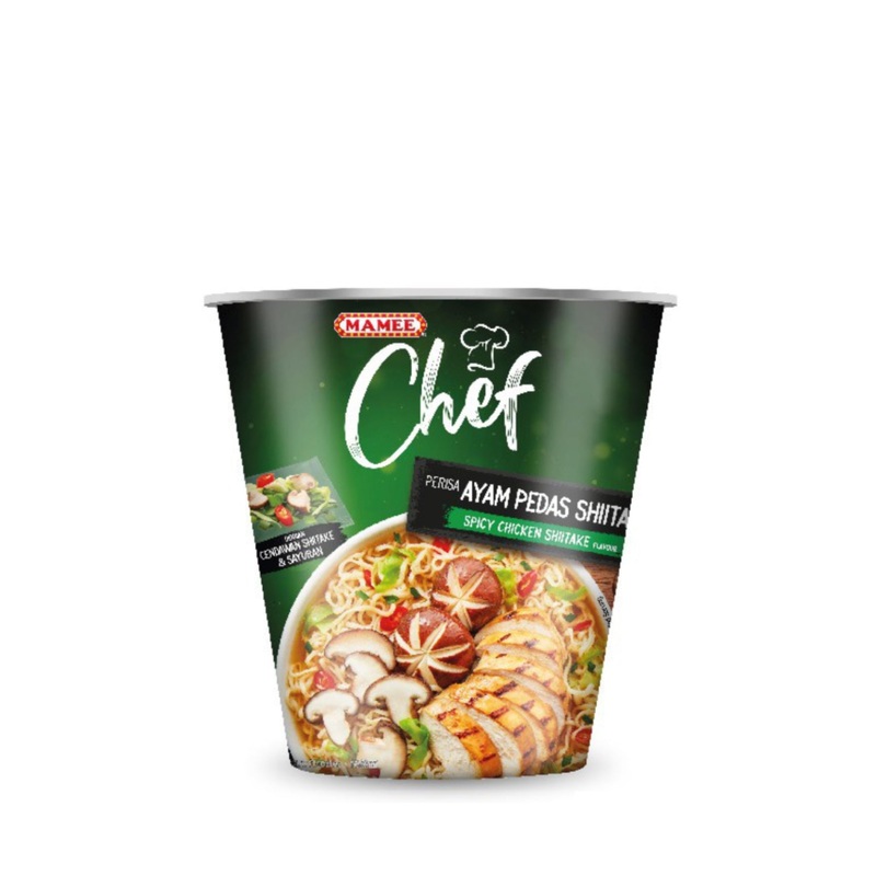MAMEE CHEF CUP SPICY CHIC SHIITAKE 62G UNIT