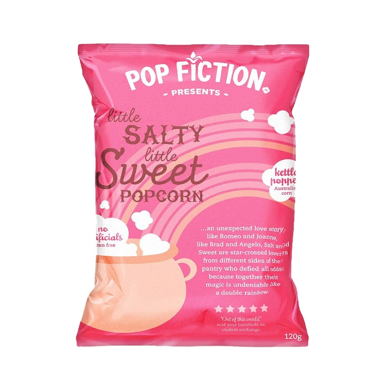 POP FICTION POPCORN SWEET N SALTY 120G