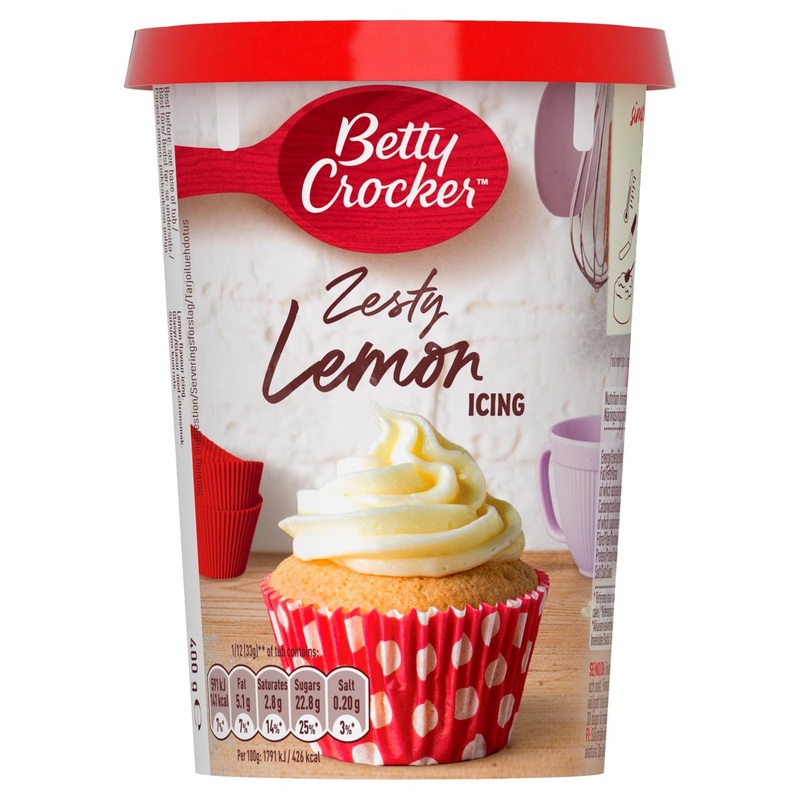 Special Offer – Betty Crocker Zesty Lemon Icing 400g