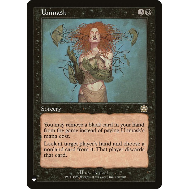 Unmask – The List Reprints – #168/350