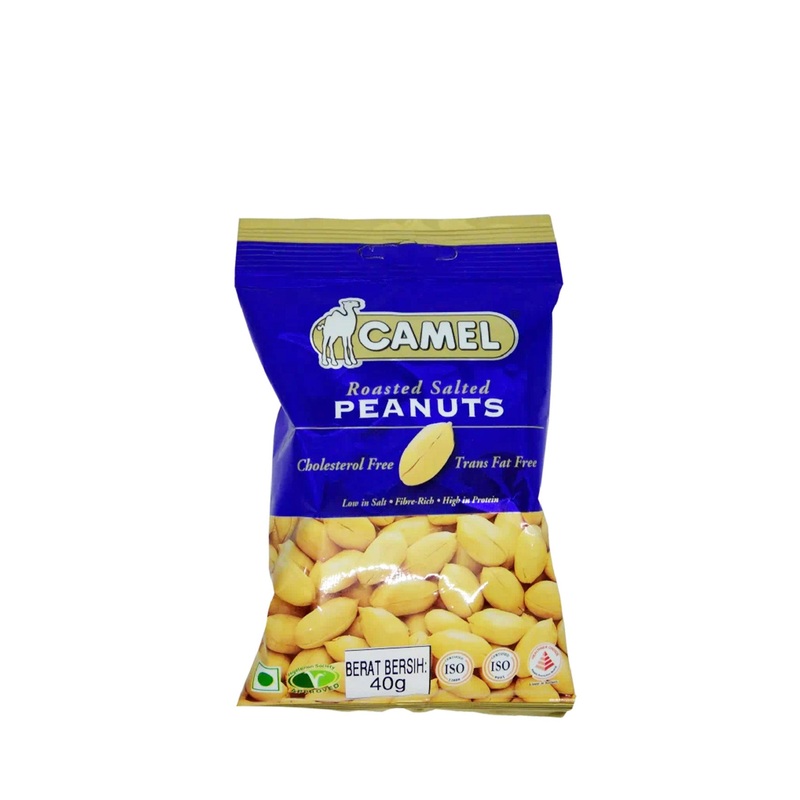 CAMEL ROASTED SALTED PEANUTS 36GM