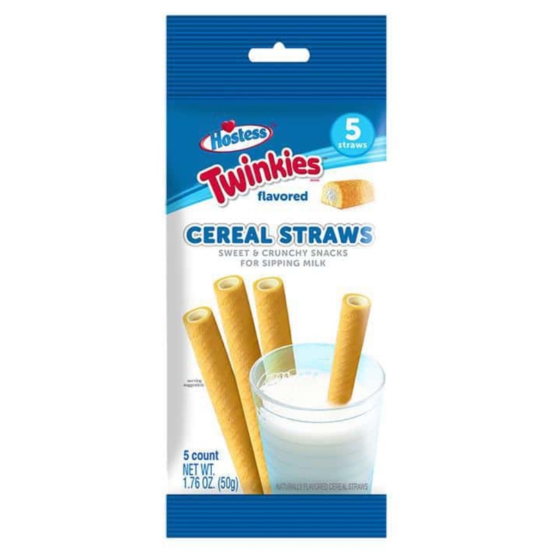 Cereal Straws  Hostess Twinkies Flavored