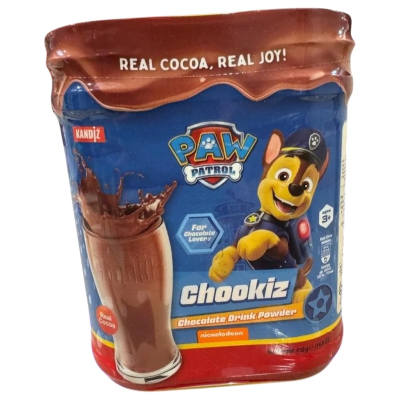 Chookiz Paw Patrol Chocolate Drink Powder – 14.8oz (420g)