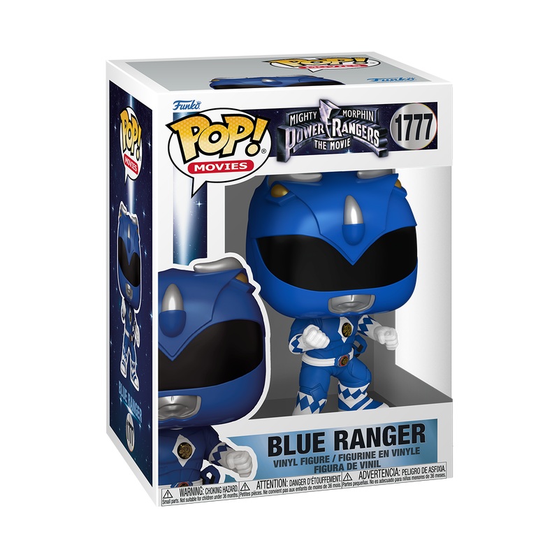 Funko Pop! Movies: Mighty Morphin’ Power Rangers The Movie – Blue Ranger #1777