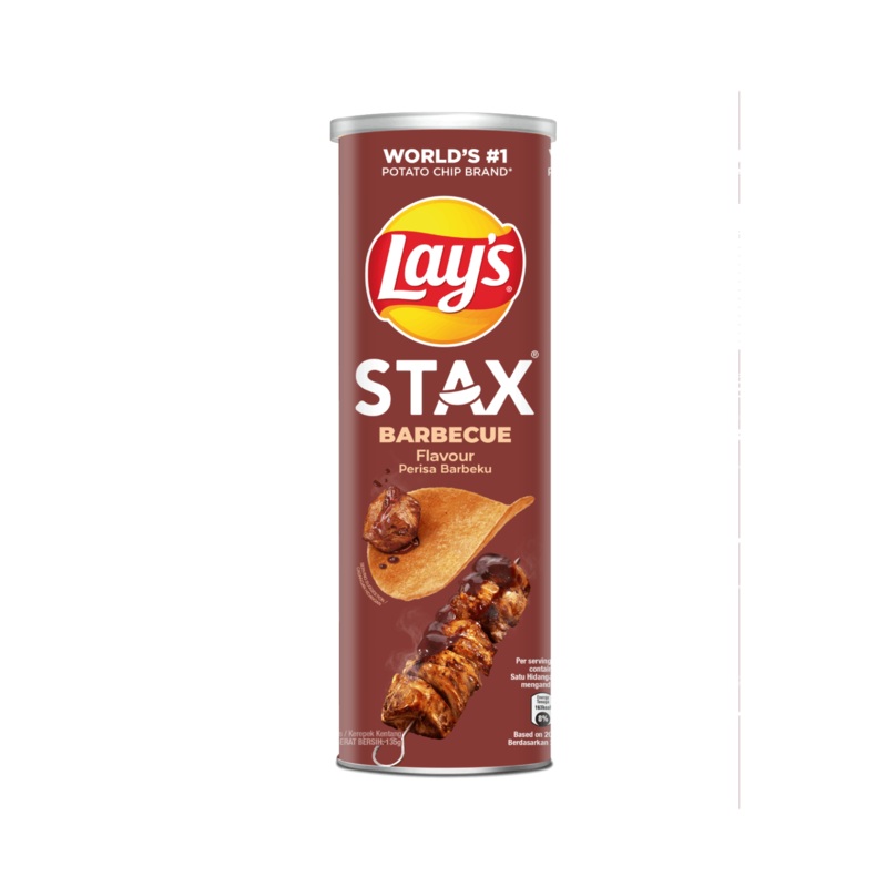 LAY’S STAX BBQ 135G UNIT