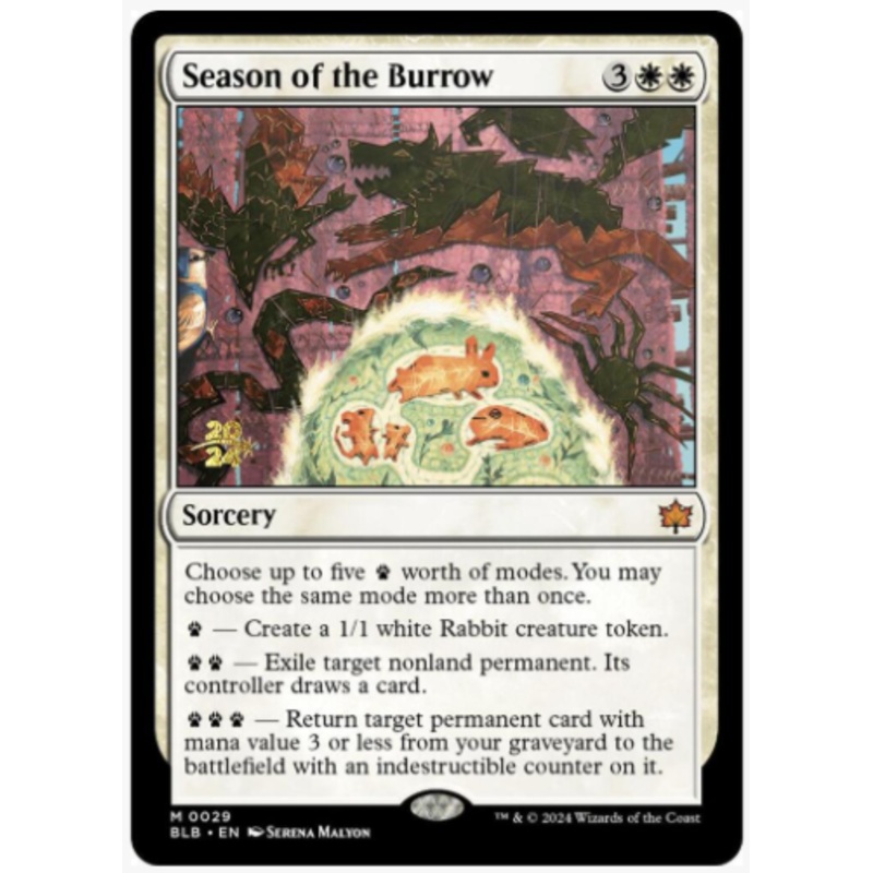 Season of the Burrow (Foil) – Prerelease Cards – #0029