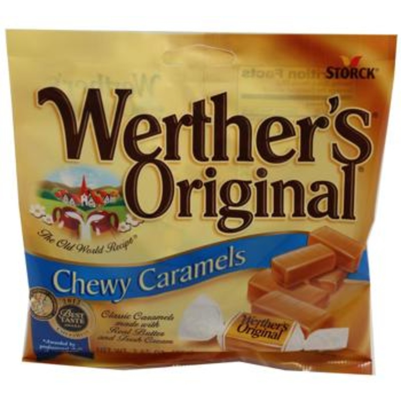 Werther’s Peg Bag Original Chewy 2.40oz 12ct