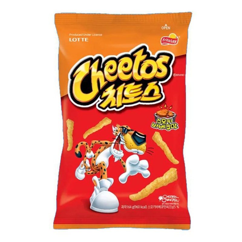 Cheetos  Smoky Barbecue  82g Bag