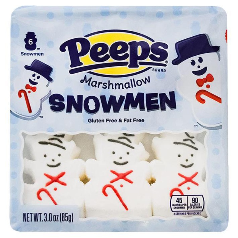 Peeps Marshmallows  Snowmen  3oz Pack