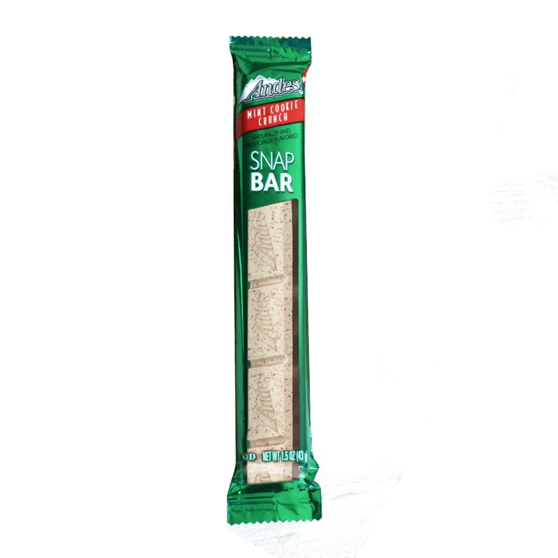 Andes Easter Mint Cookie Crunch Snap Bar – 1.5 oz Single