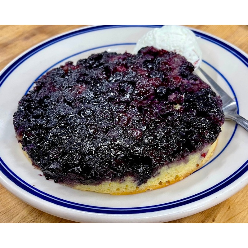 Blueberry Upside-Down Cake Saturday