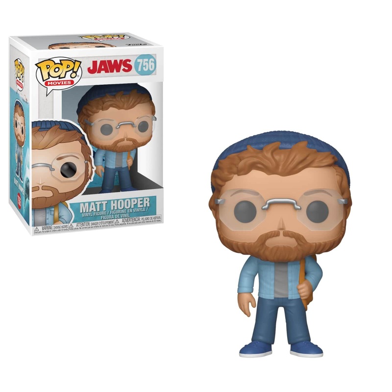 (DAMAGED) Funko POP! Movies: Jaws – Matt Hooper #756