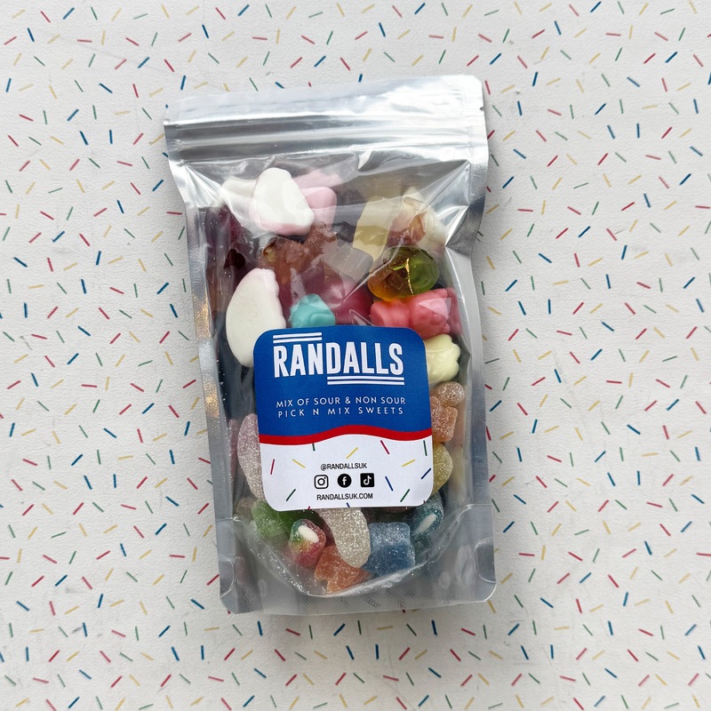 PICK’N’MIX SOUR & NON SOUR MIX – 250g (BRITISH)