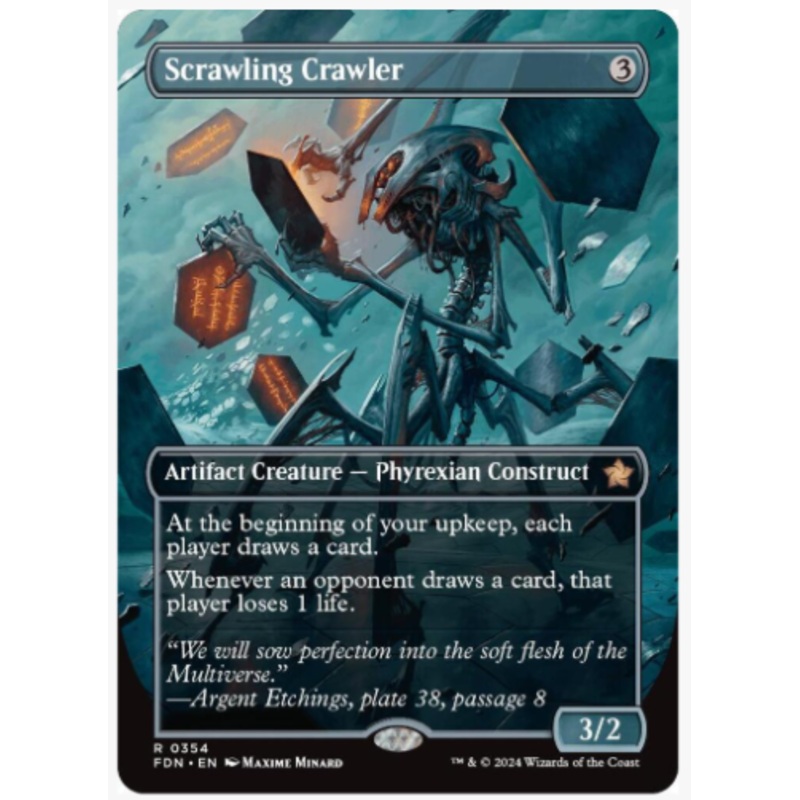 Scrawling Crawler (Borderless) – Foundations – #0354
