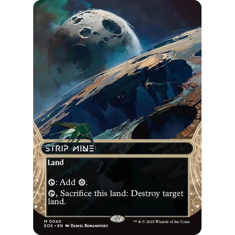 Strip Mine (0040) (Borderless) – Edge of Eternities: Stellar Sights – #0040
