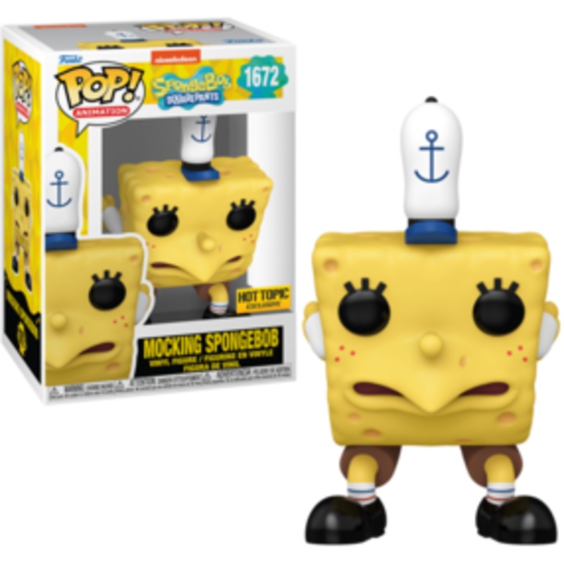 Funko Pop! Animation: Spongebob Squarepants – Mocking Spongebob (Hot Topic Exclusive) #1672