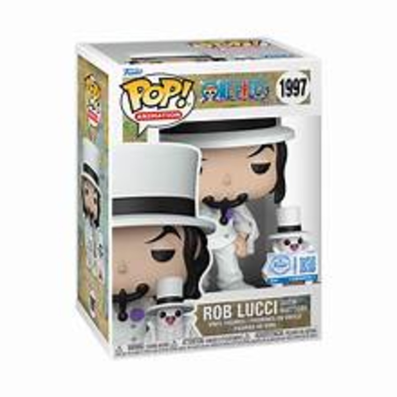 Funko POP Animation: One Piece – Rob Lucci with Hattori #1997
