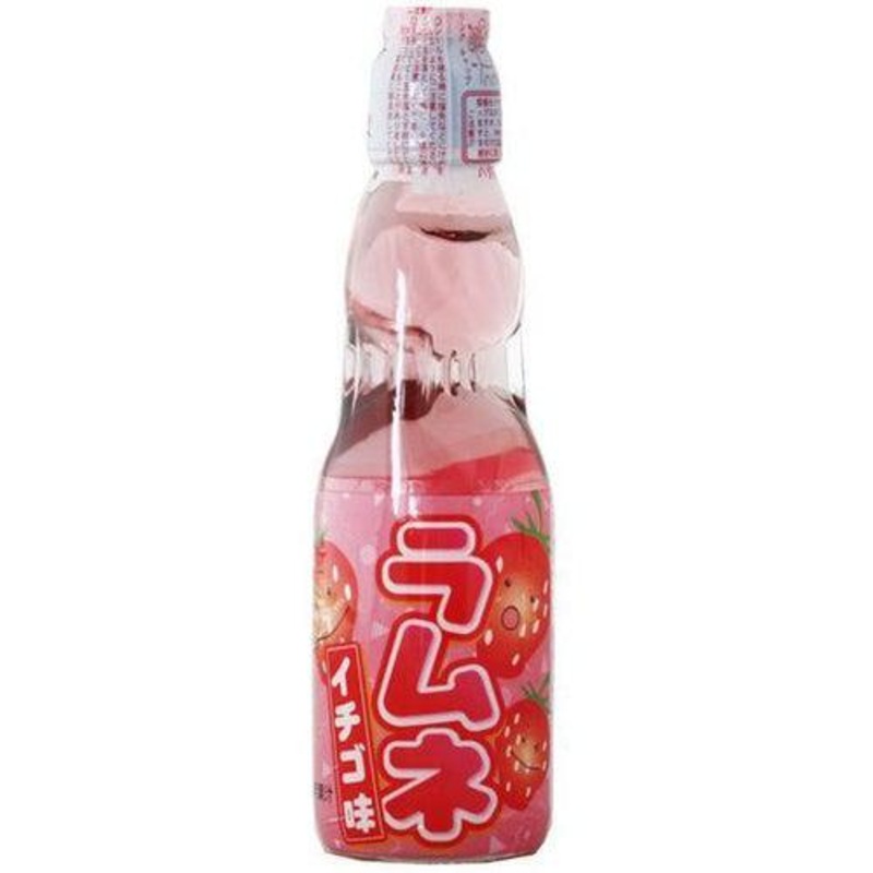 Hatakosen Strawberry Ramune Soda (Japan) 200ml