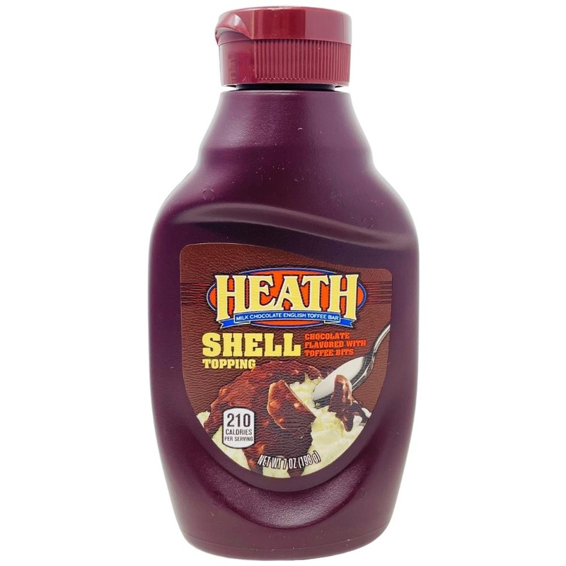Heath Chocolate Toffee Shell Topping – 7oz