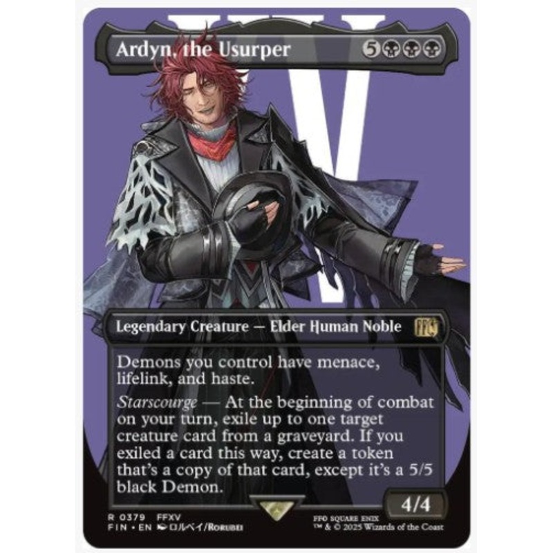 Ardyn, the Usurper (0379) (Borderless) (Foil) – Final Fantasy – #0379