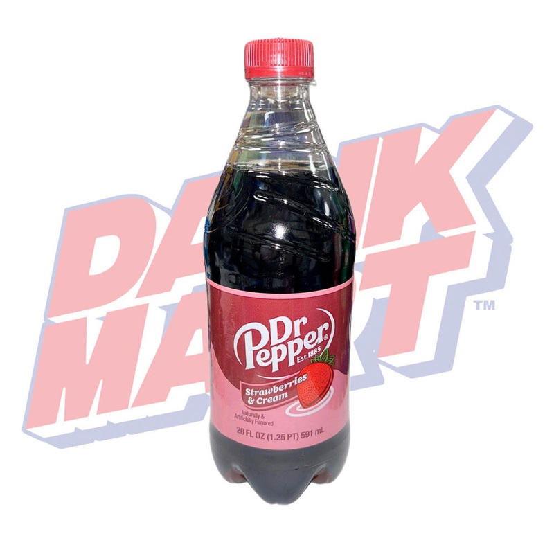 Dr Pepper Strawberries & Cream – 591ml