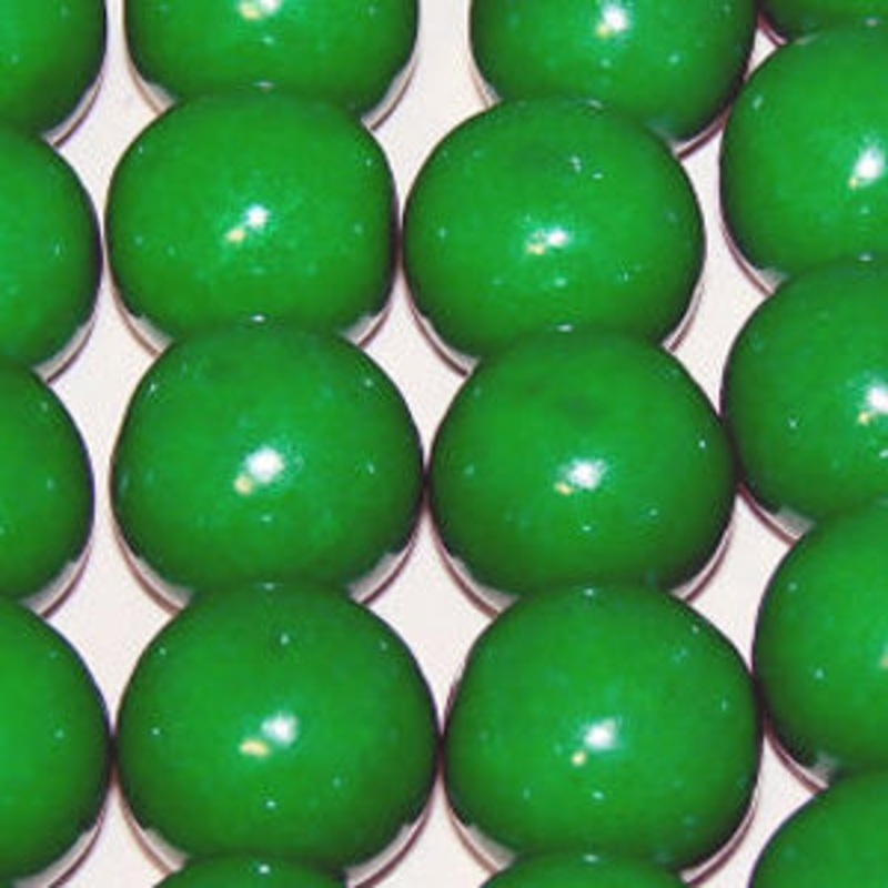 Green Bubble Gum Balls – 2lb
