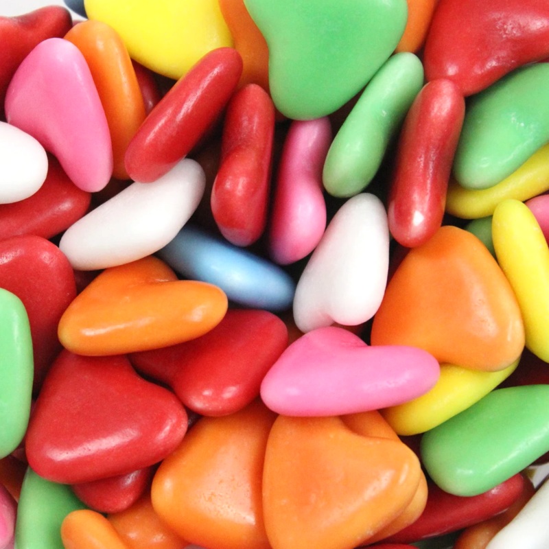 Haribo Harten (Candy-Shelled Foam Hearts) 125g (0.28lb)