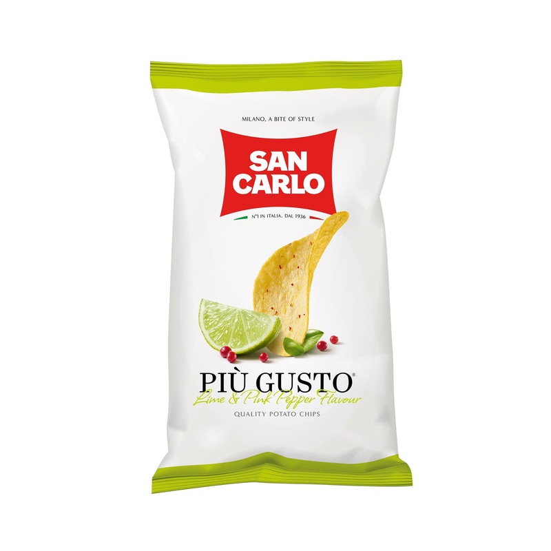 SAN CARLO LIME POTATO CHIPS 150G