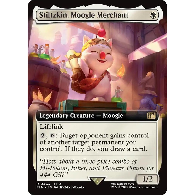 Stiltzkin, Moogle Merchant (Extended Art) – FINAL FANTASY #0433
