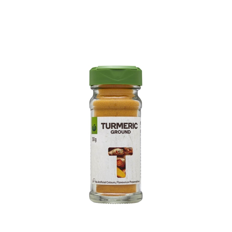 WOOLWORTHS TURMERIC GROUND 30G