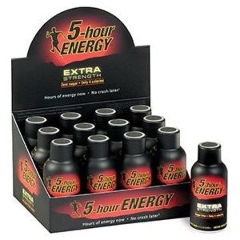 5 Hour Energy Extra Strength  – 12/box Berry