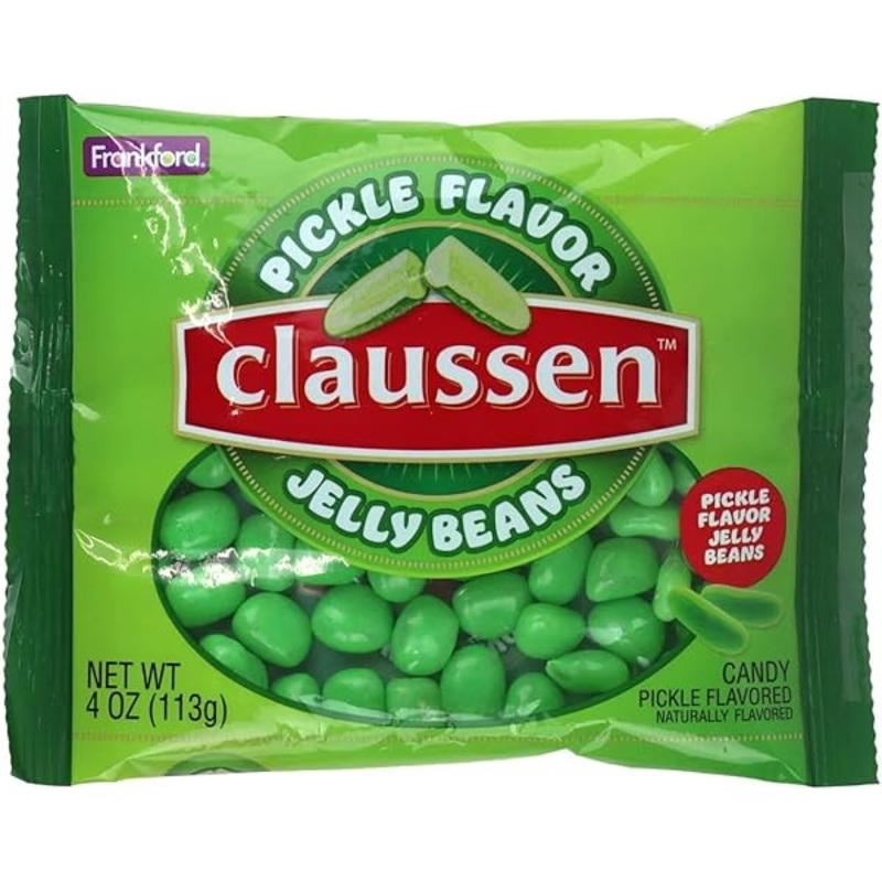 Claussen Pickle Jelly Beans 113g