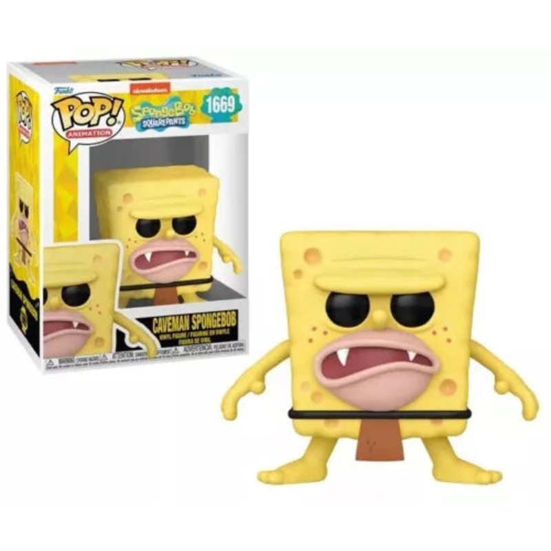 Funko Pop! Animation: Spongebob Squarepants – Caveman Spongebob #1669