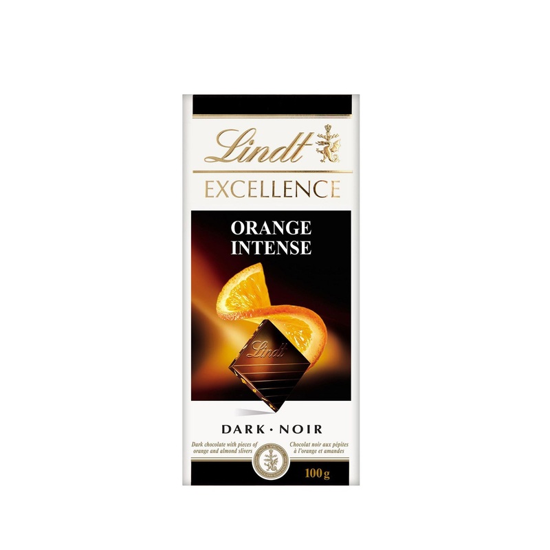 LINDT EXCELLENCE ORANGE INTENSE 100GM