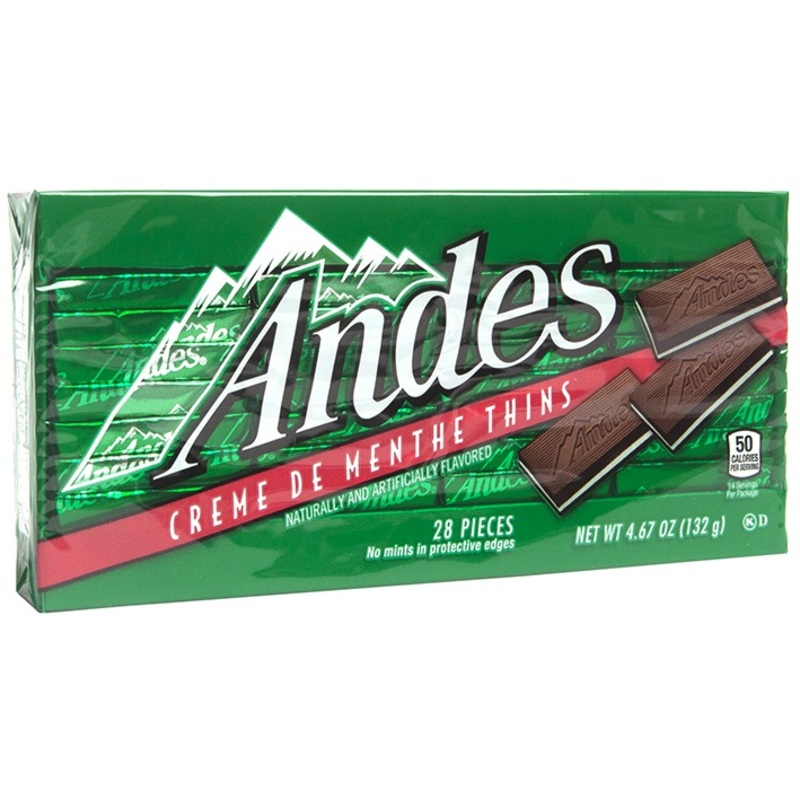Andes Creme de Menthe Thins
