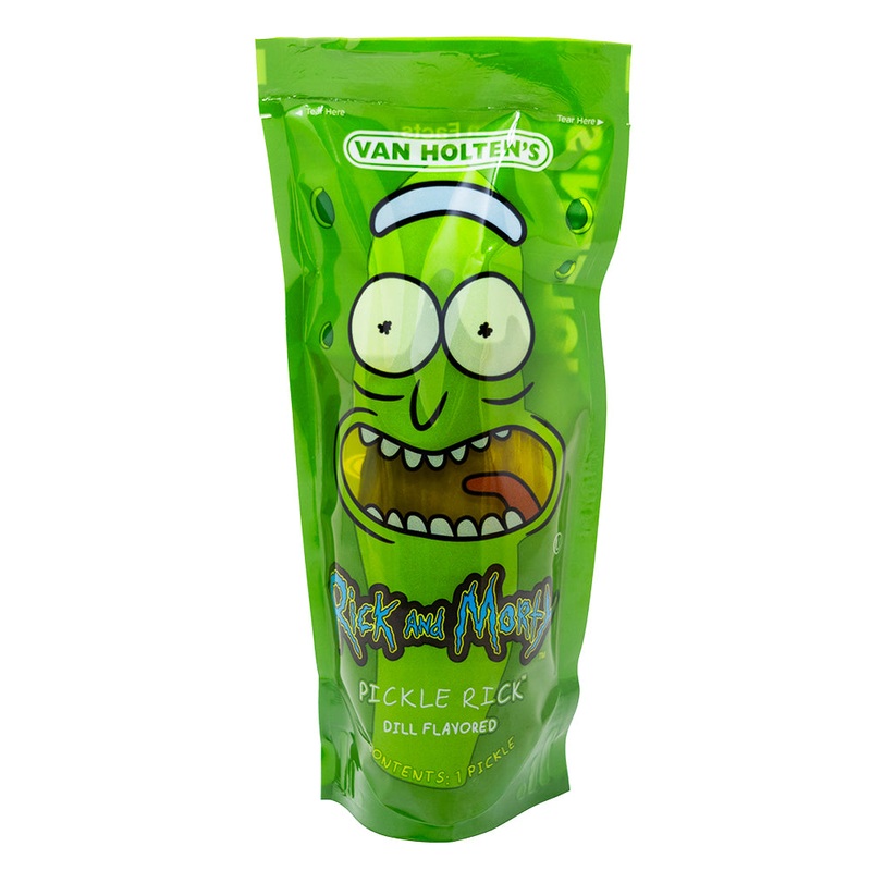 Van Holten’s Rick and Morty Pickle Rick Jumbo Pickle – 9oz