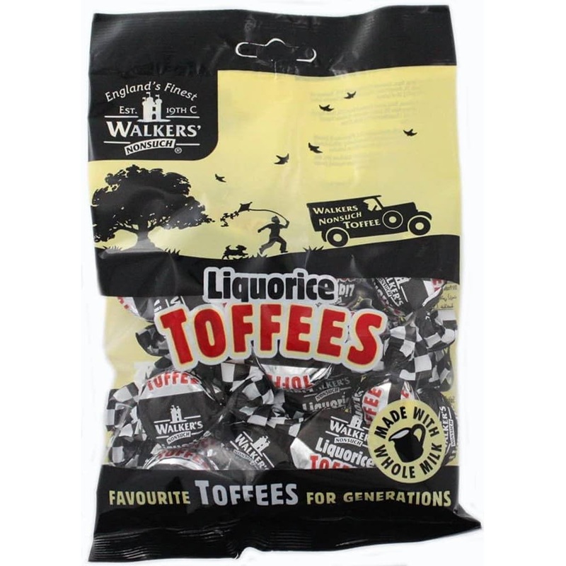 Walkers Liquorice Toffees