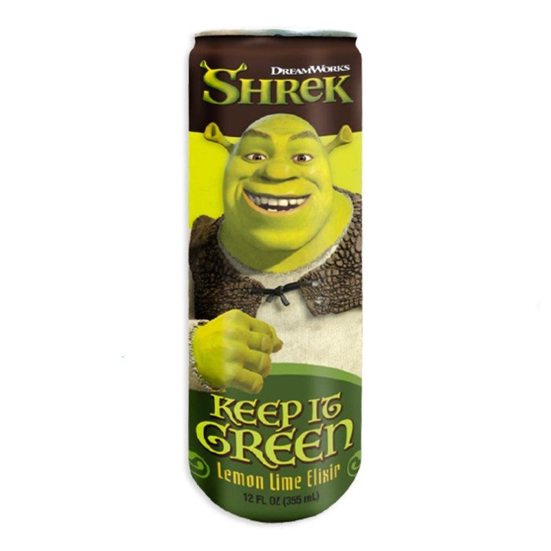 Boston America Shrek Keep It Green Lemon-Lime Drink 355ml