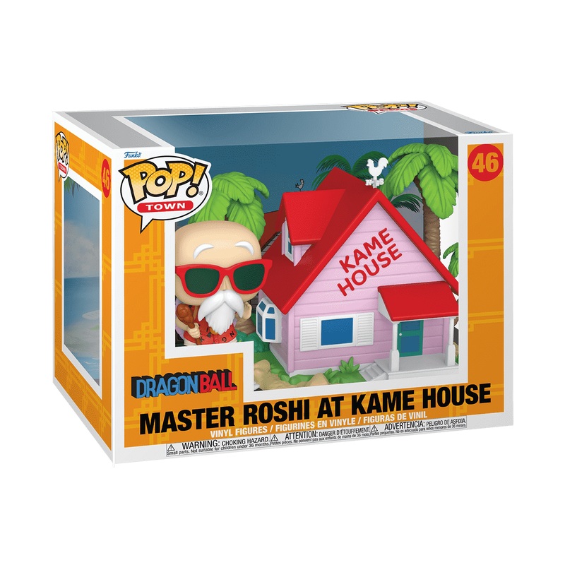 Funko POP! Town: Dragon Ball – Master Roshi at Kame House #46