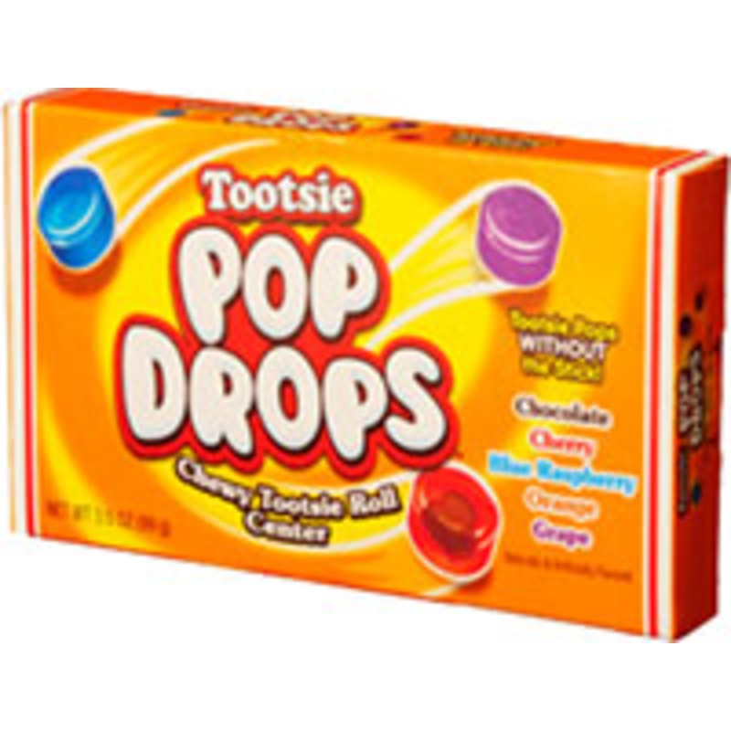 Tootsie Pop Drops 3.5oz box or 12ct case 3.5oz box